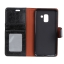 Case Samsung Galaxy A6 (2018) #เคสฝาพับหนังแยกคุณภาพดี Textured Split Leather Stand