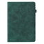เคส Samsung Galaxy Tab S8, SM-X700, SM-X706, 11 นิ้ว #เคสแบบฝาพับหนัง PU พิมพ์ลาย 3D Flower Embossed Tablet Flip Stand Soft TPU Back