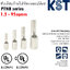 PTNB หัวเสียบก้านไม้ขีดกลมเปลือย,NON-INSULATED PIN TERMINALS