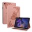 เคสแท็บเล็ต OPPO Pad Air 10.36 นิ้ว 2022 #เคสฝาพับหนัง PU ลายผีเสื้อ Flip Cover Butterfly Flower Imprinted Card Leather
