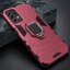 Case Samsung Galaxy A72 / A72 5G #เคสฝาหลังพลาสติกแข็ง +TPU Hybrid Case มีแหวนสวมนิ้วโลหะ