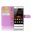 เคส Huawei Y5 (2017) 5นิ้ว #เคสแบบกระเป๋าสตางค์หนังPU ผิวลิ้นจี่ สีสันสวยงาม