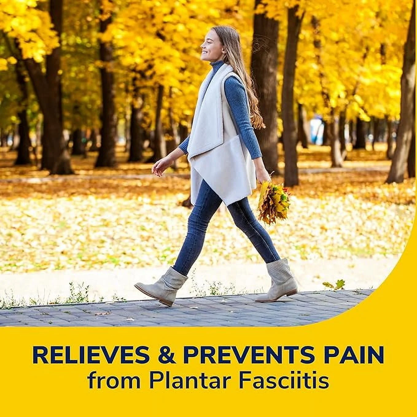 Dr.Scholl's® Insoles for Plantar Fasciitis 1 Pair แผ่นรอง รองเท้า แผ่นเสริมส้นเท้า ลดแรงกระแทก