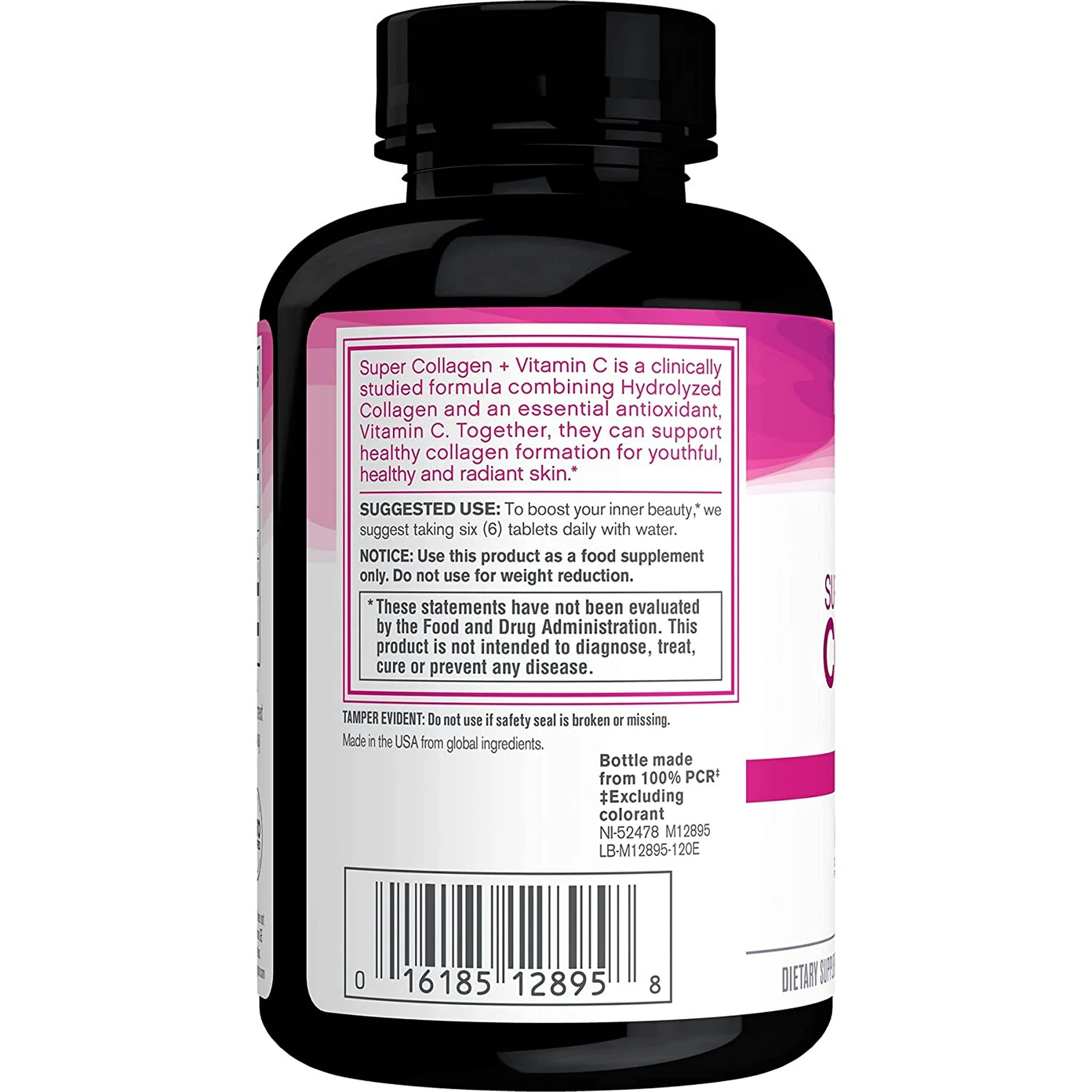 (Pro Order) นีโอเซลล์ คอลลาเจนชนิด 1&3 + วิตามินซี Neocell Super Collagen + C Type 1 & 3, 6000mg 120 Tablets บำรุงผิว ผม เล็บ และกระดูก