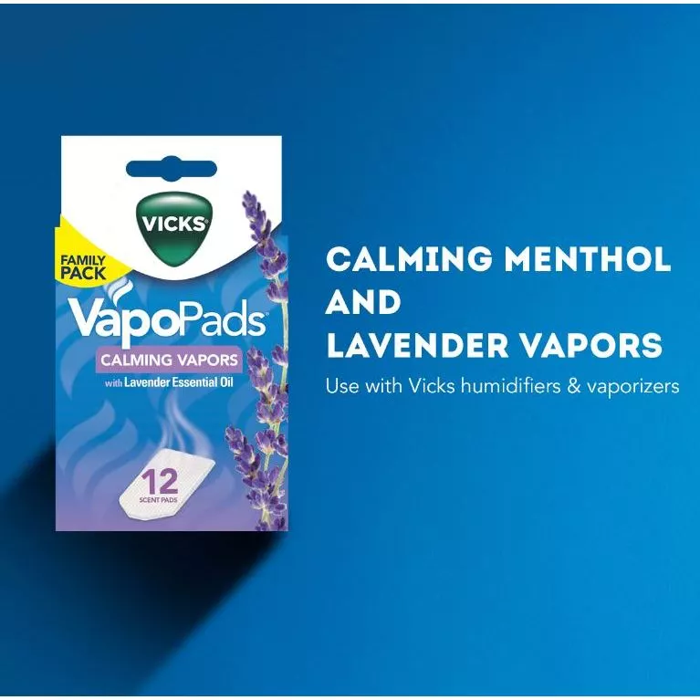 Vicks® VapoPads Refills, Vapors 6,12,20 Scent Pads แผ่นรีฟิลวิคส์ สำหรับเครื่องทำไอระเหย