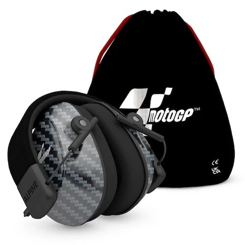 ที่ครอบหูลดเสียง สีดำ แบบคาดศรีษะ MotoGP Racing Pro Earmuff For Adults, Black (ALPINE®)