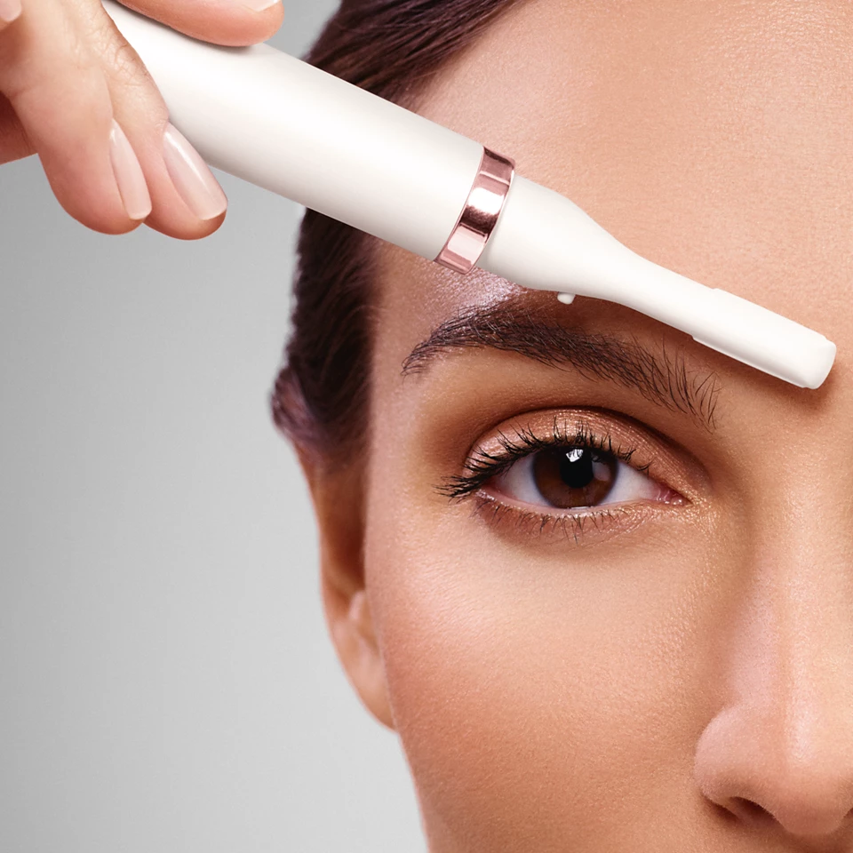 (Philips®) SatinCompact Precision Trimmer Smooth Skin On The Go for Body HP6393/01 เครื่องโกนขน สำหรับผู้หญิง