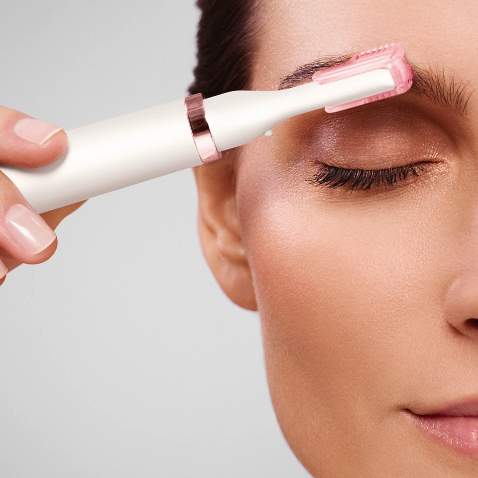 (Philips®) SatinCompact Precision Trimmer Smooth Skin On The Go for Body HP6393/01 เครื่องโกนขน สำหรับผู้หญิง