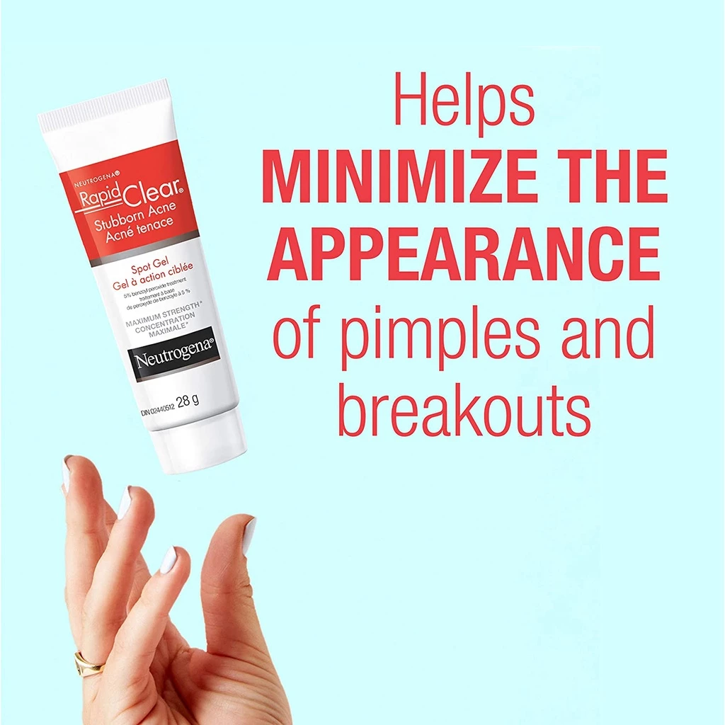 Neutrogena® Rapid Clear Stubborn Acne Spot Gel Maximum Strength 28 g เจลแต้มสิว นูโทรจีน่า