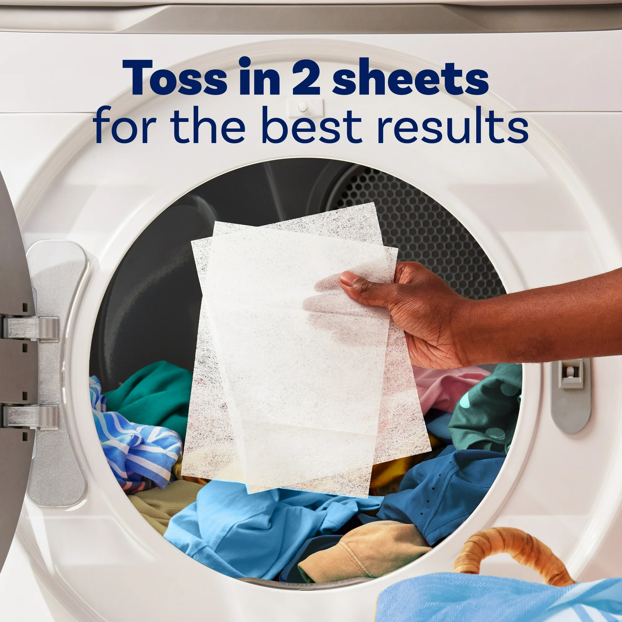 Downy® Cool cotton fraicheur cotonniere dry sheet 240 Sheets แผ่นหอม อบผ้า ดาวน์นี่