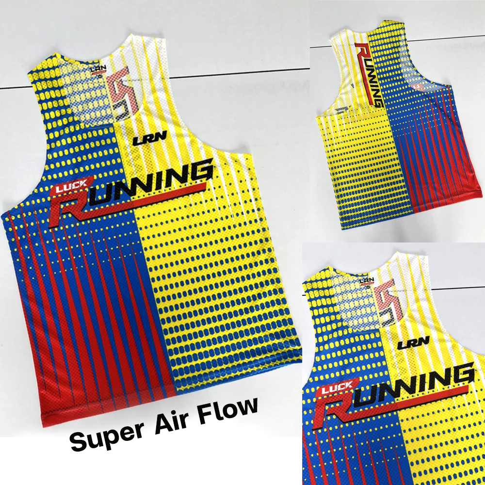 เสื้อวิ่งพิมพ์ลาย LRN เนื้อผ้า Super Air Flow (SF02)