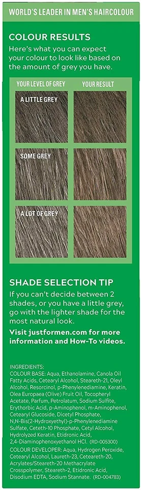 Just For Men® Shampoo-In Color, H-25 Light Brown 38.5 ml แชมพูเปลี่ยนสีผม แชมพูย้อมผม