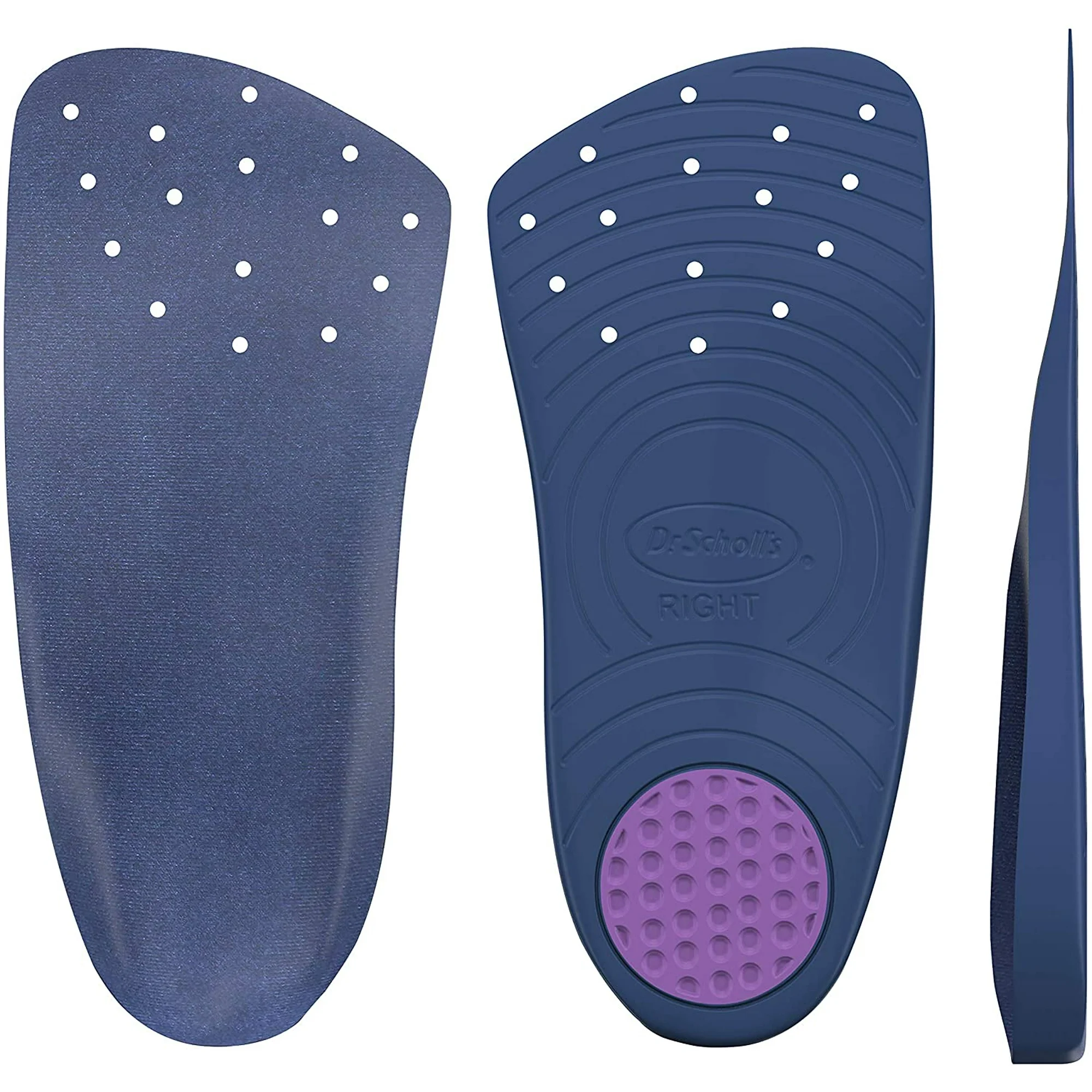(Pre Order) Dr.Scholl's® Heel & Arch All-Day Pain Relief Orthotics, Men's 8-12, 3/4 Length แผ่นรอง รองเท้า