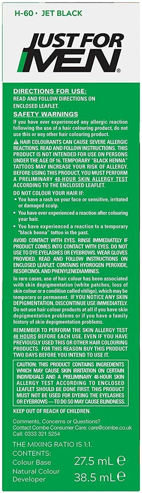 Just For Men® Shampoo-In Color, H-25 Light Brown 38.5 ml แชมพูเปลี่ยนสีผม แชมพูย้อมผม