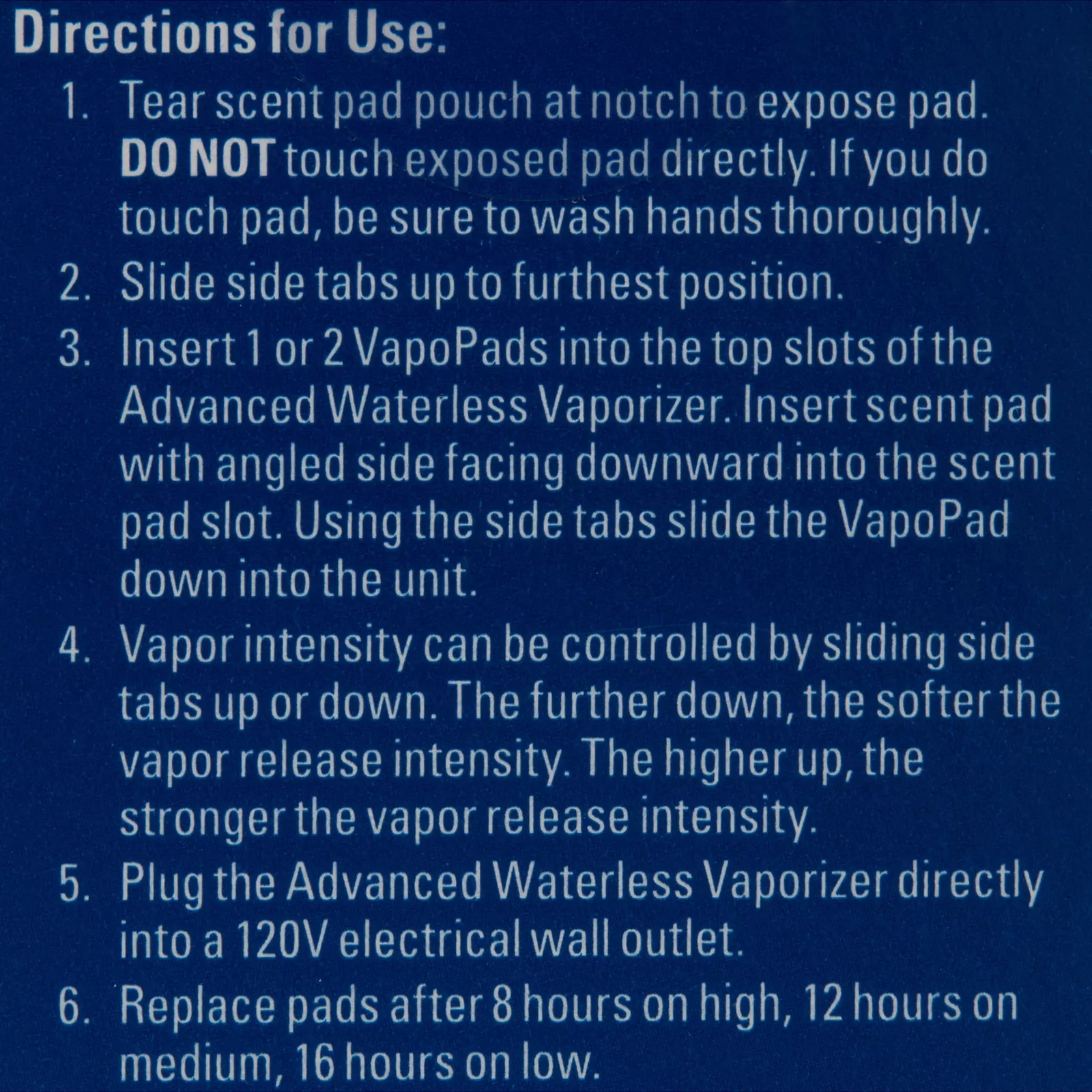 Vicks® Advanced Waterless Vaporizer Long Lasting Soothing Vapors Model.V1750 วิคส์ เครื่องทำไอระเหย