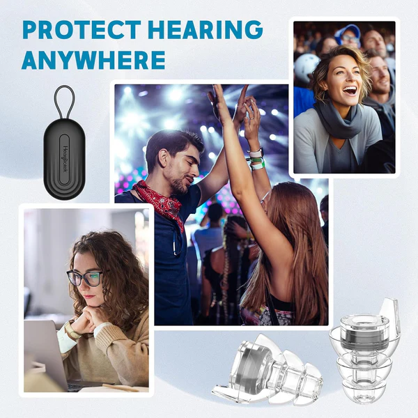 Hi-Fi Spirit Concert Music Earplugs for Noise Reduction Size S/M (Hearprotek®)