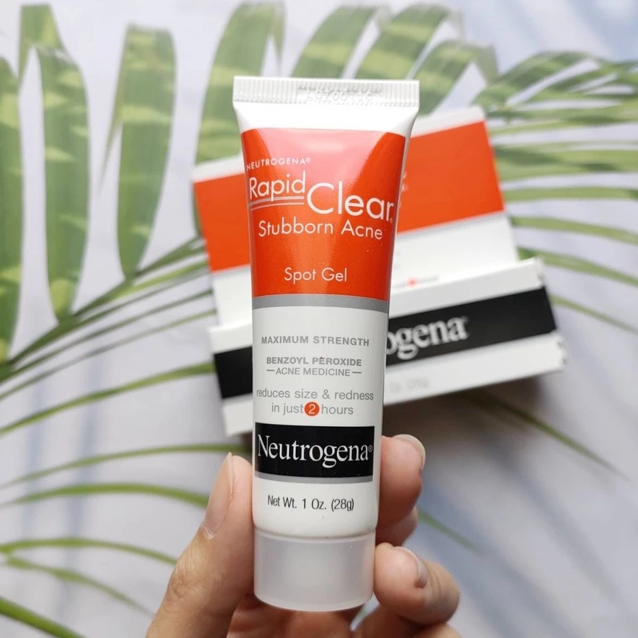 Neutrogena® Rapid Clear Stubborn Acne Spot Gel Maximum Strength 28 g เจลแต้มสิว นูโทรจีน่า